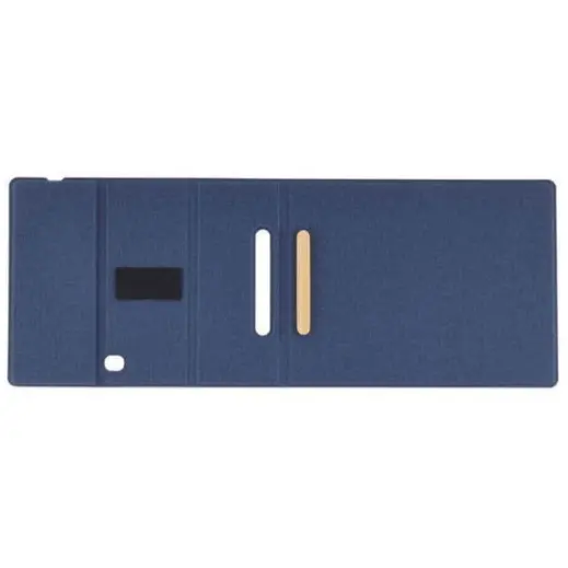 Blace Change Zero Recycled PU15W Wireless Mousepad & Desk Organiser Navy Open